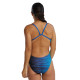 TYR Γυναικείο ολόσωμο μαγιό Durafast Elite® Cutoutfit Swimsuit - Speedwarp